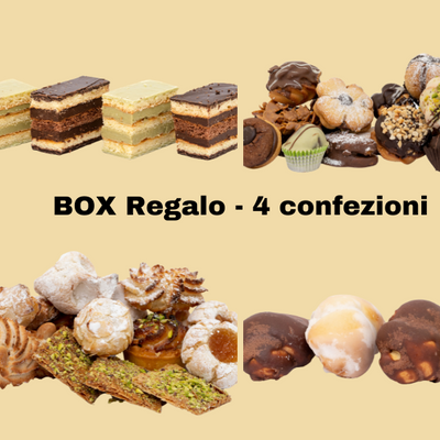 BOX Regalo - 4 confezioni