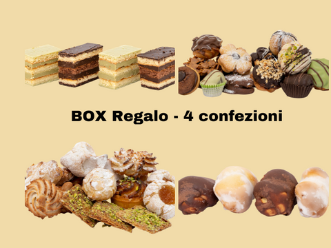 BOX Regalo - 4 confezioni