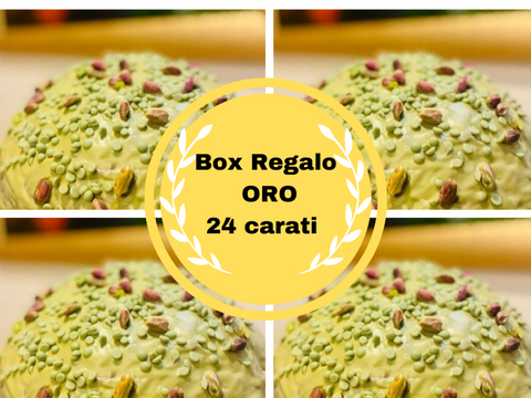 Dolci Box regalo ORO 24 CARATI