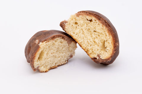 Taralli artigianali con glassa al cioccolato (scatola  da 500g)