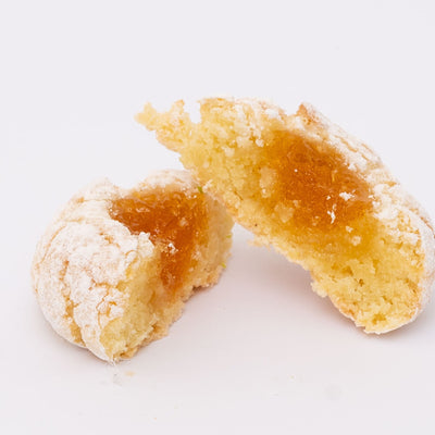 Biscotti di mandorle con marmellata online  - Scatola 500 g (17 pz)