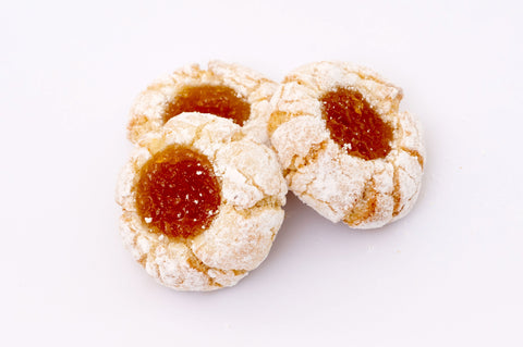 Biscotti di mandorle con marmellata online  - Scatola 500 g (17 pz)